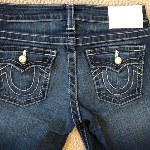 “Pearl” Button True Religion Girls Jeans Size 12